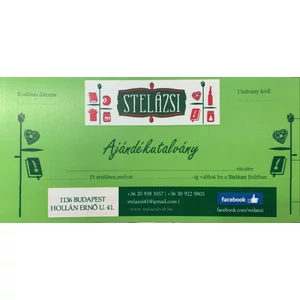 Stelázsi ajándékutalvány