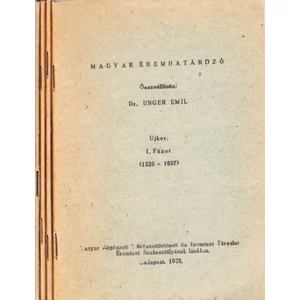 Magyar éremhatározó: Újkor I-IV. füzet