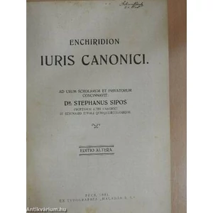 Enchiridion iuris canonici