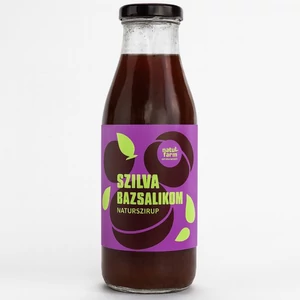 Bazsalikomos szilvaszörp