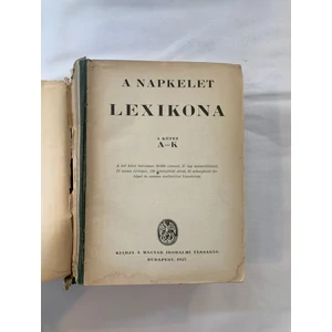 A napkelet lexikona I. kötet: A-K