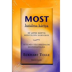 Eckhart Tolle - Most hatalma kártya - 50 lapos kártya meditációs dobozban