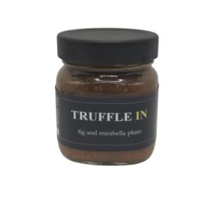 Truffle IN – fügés-mirabella szilvás krém fekete szarvasgombával 200 g