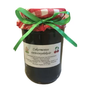 Cukormentes cseresznyelekvár - 450g