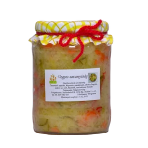 Vegyes savanyúság - csalamádé - 900g