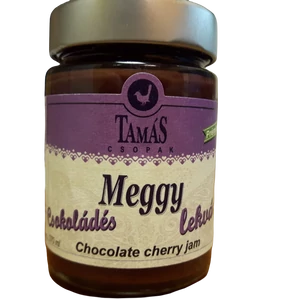 Csokoládés meggy lekvár