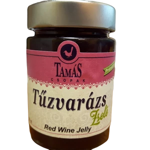 Tűzvarázs Vörösbor zselé  - 190ml