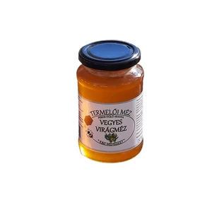 Termelői vegyes virágméz PET mackóban, cseppmentes kupakkal 250 g