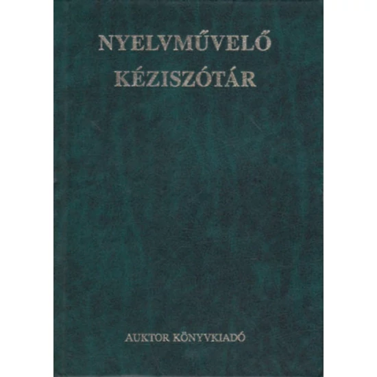 Nyelvművelő kéziszótár