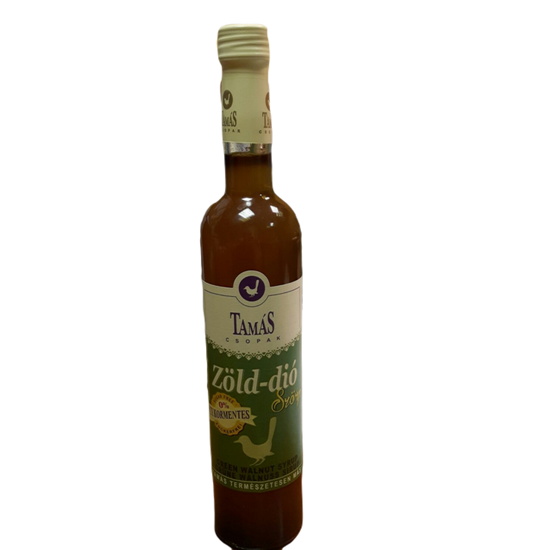 Cukormentes Zölddió szörp 500ml