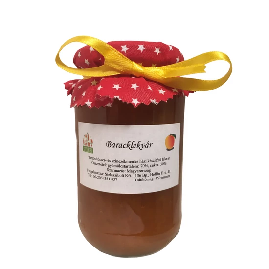 Hagyományos sárgabarack lekvár - 450g