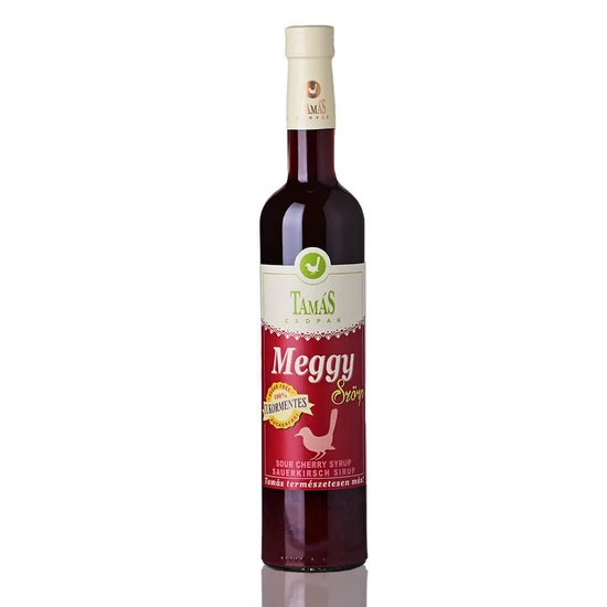 Cukormentes meggyszörp - 500ml