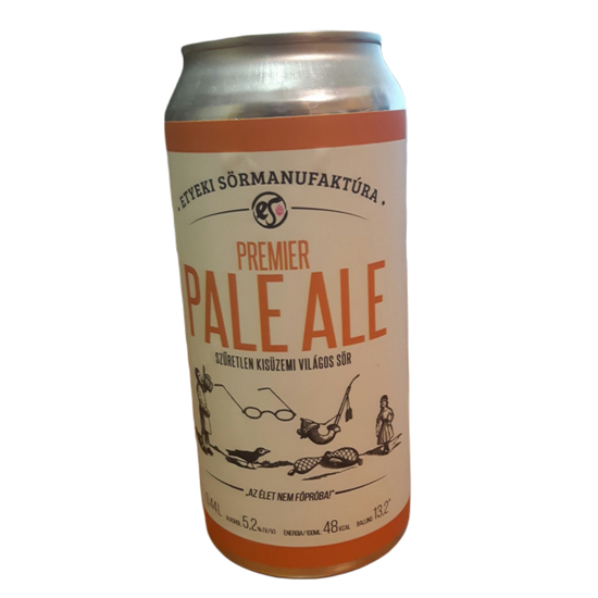 Premier Pale Ale szűretlen kézműves sör - 440ml