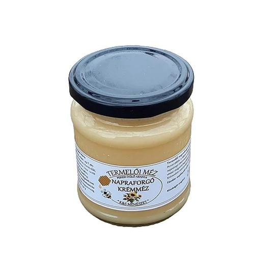 Termelői napraforgó krémméz 250 g